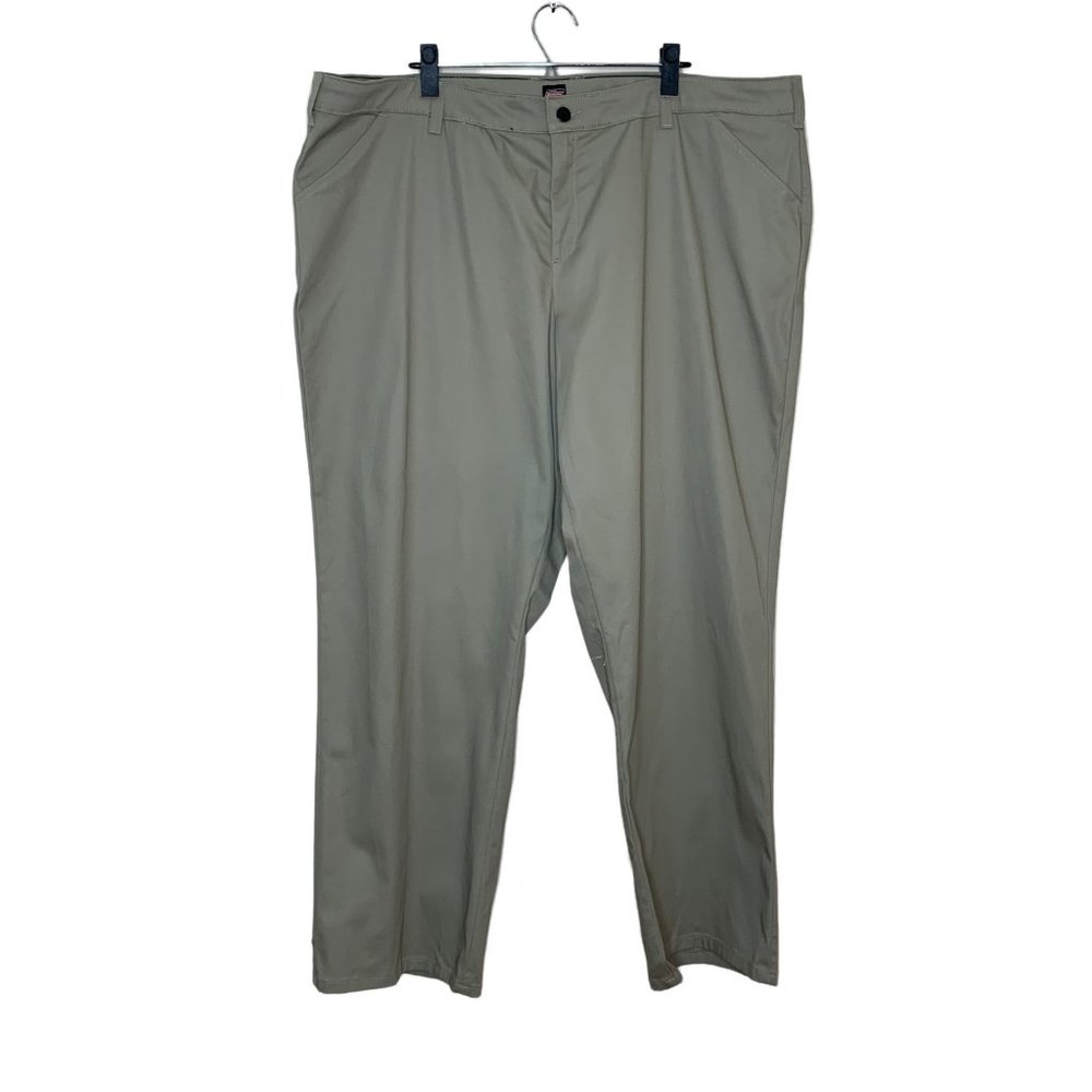 Dickies Women's Stretch Twill Relaxed Khaki Pants Work Uniform Women's Size 22